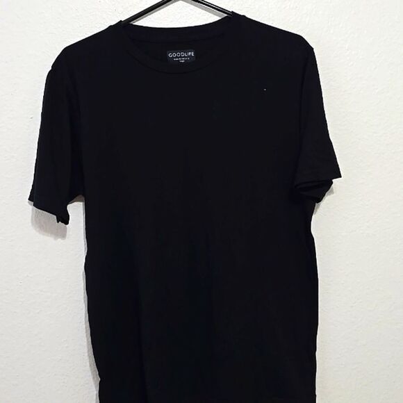 GOODLIFE -  Men's Black Crew Neck T-Shirt Sz Large - Picture 1 of 8